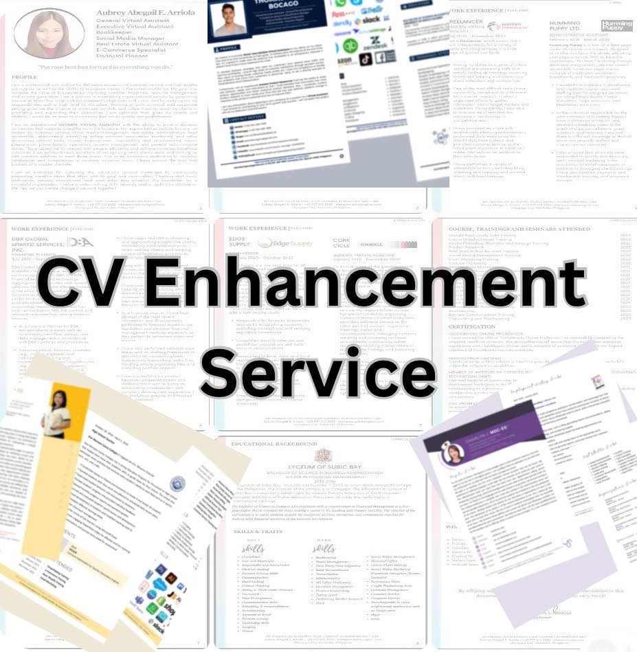 Your VA Buddy CV Enhancement Service Create Your CV For You