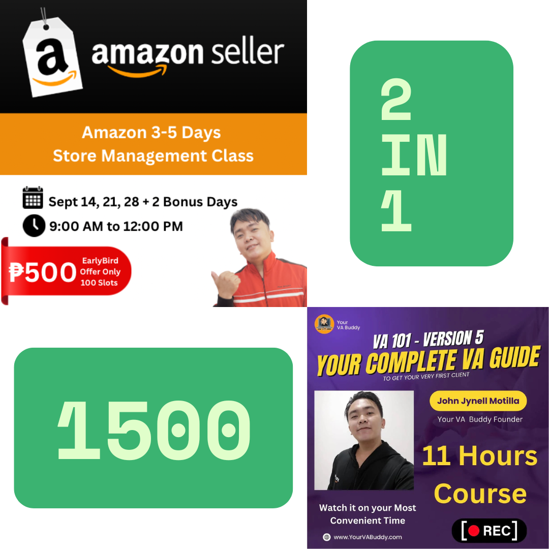 Live Amazon Store Management Newbie to Master Class Sessions Sept 14, 21, 28 + 2 Bonus days! - Early Bird Offer!