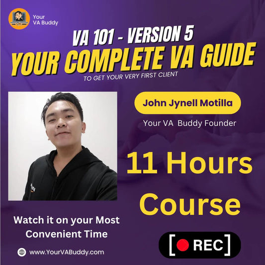 VA 101 Version 5 Course Newbie to Master Class - Latest Zoom Pre Recorded Webinar