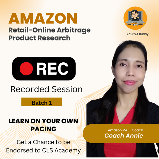Amazon Retail Online Arbitrage Webinar - Recorded Session