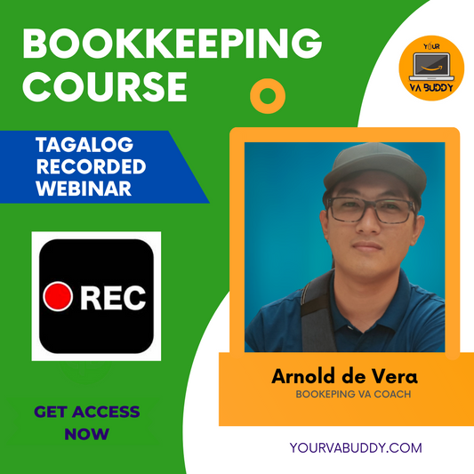 VA Buddy Bookkeeping with Quickbooks Online - Recorded Webinar