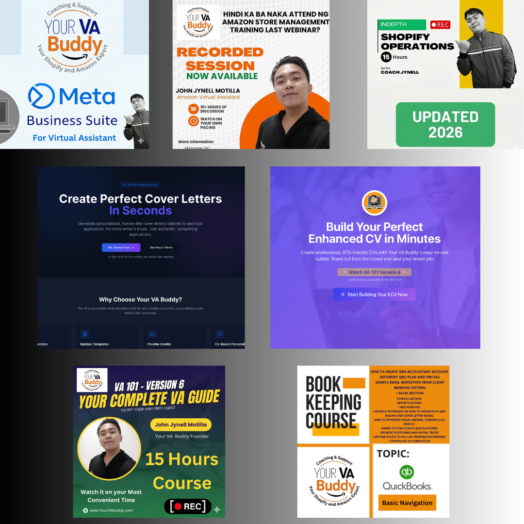 Your VA Buddy | #1 Virtual Assistant Training Platform in the Philippines
